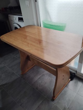 Mesa extensible madera 110x62