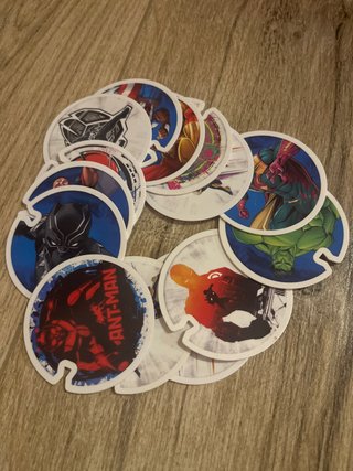 14 Discos Flizz Marvel Coleccionables