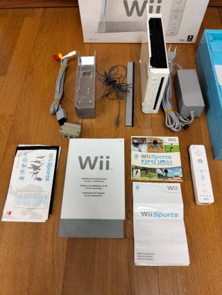Pack Wii Completo Nintendo Caja Original