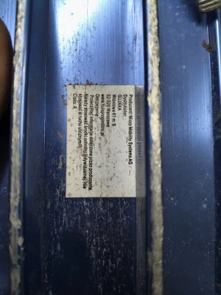 Patinete Micro Azul