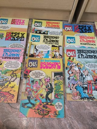 Colección Mortadelo y Filemón años 80 principios90