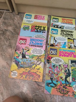Colección Mortadelo y Filemón años 80 principios90