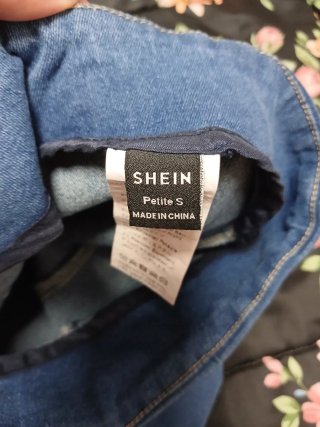 Falda pantalón vaquera azul