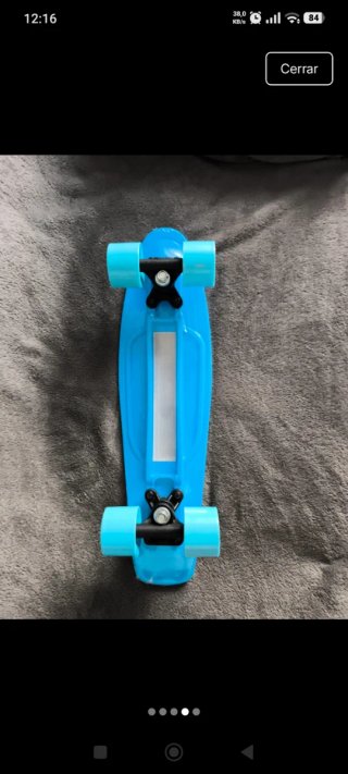 Skateboard azul