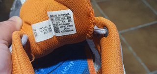 Zapatillas Salomon 43.5 Gris Naranja