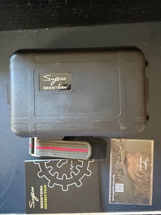 Reloj Seestern Sugess Cuerda Manual Cronógrafo
