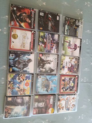 Lote 15 juegos PS3