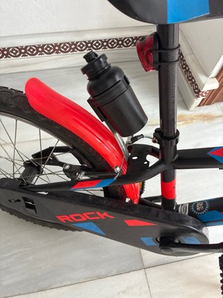 Bici Rockstar Niños Montaña Roja y Negra MBM 20”