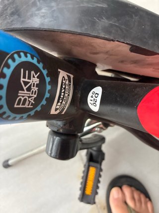 Bici Rockstar Niños Montaña Roja y Negra MBM 20”