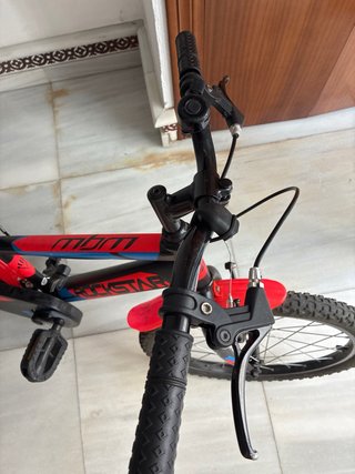 Bici Rockstar Niños Montaña Roja y Negra MBM 20”