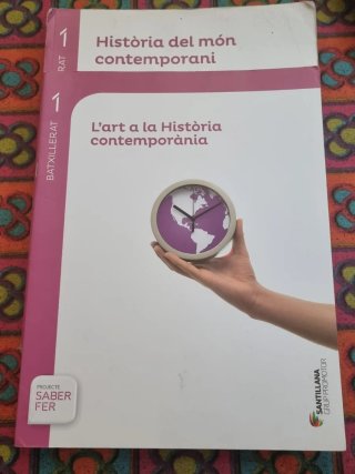 Història del món contemporani, 1 Batxillerat sè...