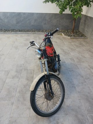 Montesa Cota 74, con matrícula para rehabilitar