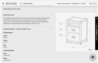 2 mesitas de noche