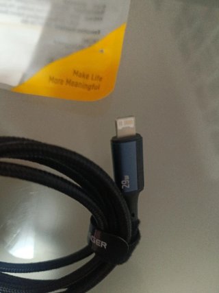 Cable ESSAGER iPhone a USB-C 1m