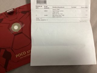 POCO X7 Pro edición limitada Iron Man 512GB