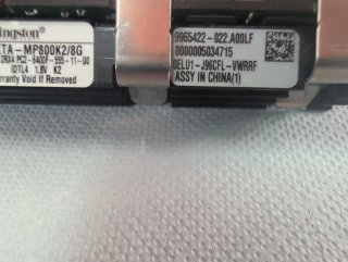 2x Kingston 4GB DDR2 800MHz RAM