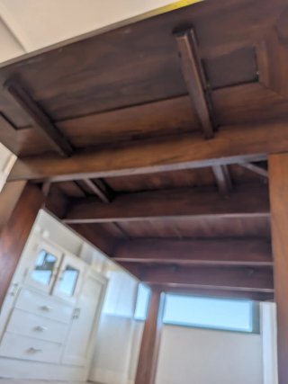 Mesa comedor madera teca 140x90 cm