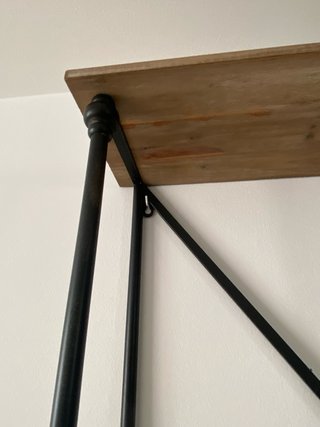 Estantería Industrial Madera y Metal + transporte