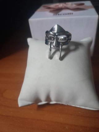 Anello MF Doom Argento