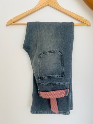 Pantalones vaqueros Zara con cinturón