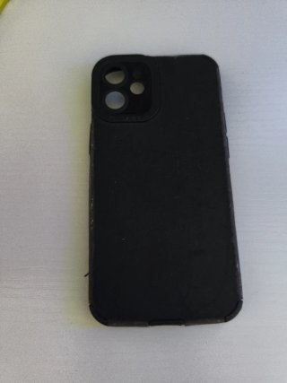 Funda negra para móvil