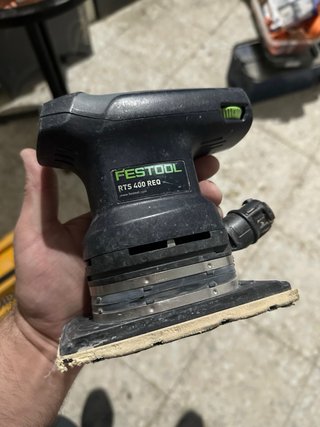 Lijadora Festool RTS 400 REQ + Caja