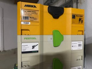 Lijadora Festool RTS 400 REQ + Caja