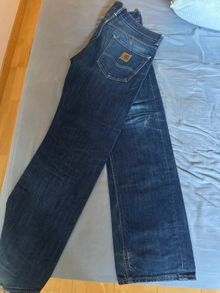 Pantalones Carhartt Azules. 34-34. Muy anchos