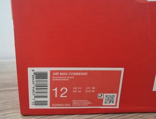 Nike Air Max Command T46 Negro