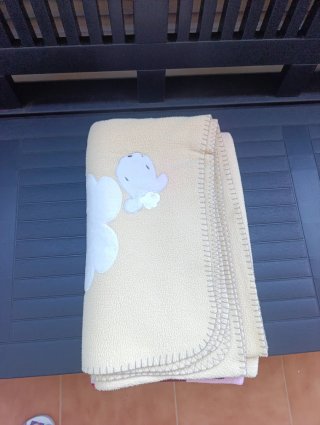 Lote manta bebé peluche oso y ovejita