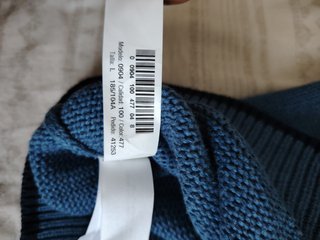 Massimo Dutti Jersey Azul Talla M