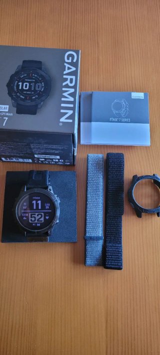 Garmin Fénix 7 Sapphire Solar 47mm Negro