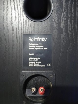 Altavoces Infinity Reference 11i ( Todo Original)