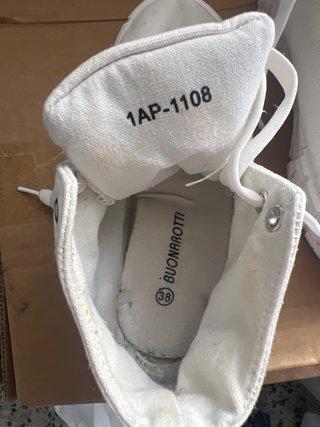 Zapatillas Blancas Talla 38