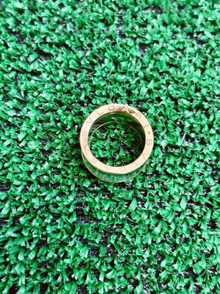 Anillo Bulgari Acero y Oro 18-k