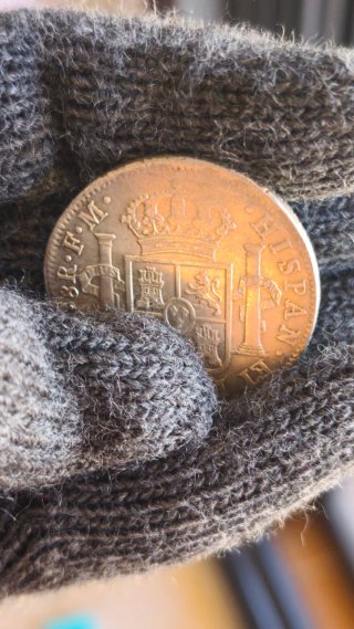 especatcular 8 Reales Carlos IIII 1797 México