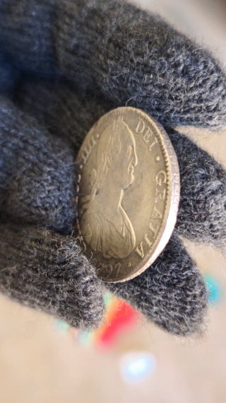 especatcular 8 Reales Carlos IIII 1797 México