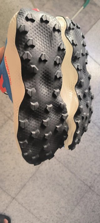 Zapatilla Salomon Azul y Naranja