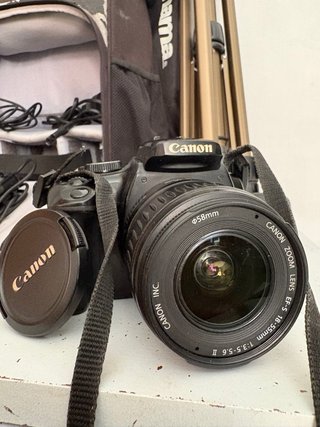 CANON EOS 400D + 2 OBJETIVOS + KIT COMPLETO