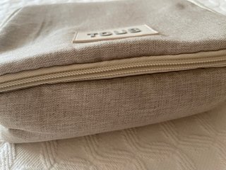 Neceser Tous Beige-Gris 20x20x8