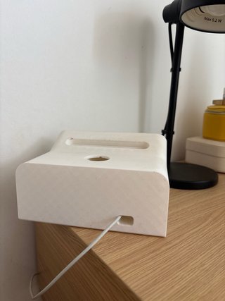 Soporte Cargador iPhone y Apple Watch