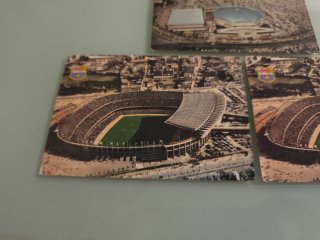 Postales Camp Nou Barcelona Años 60