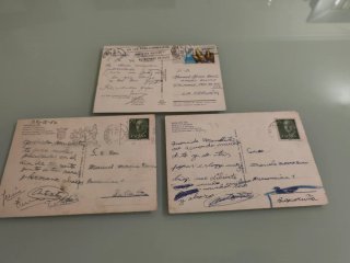Postales Camp Nou Barcelona Años 60