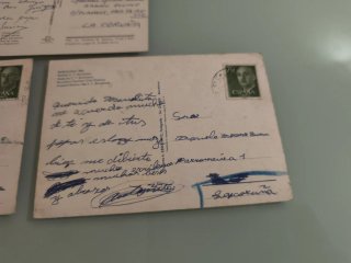 Postales Camp Nou Barcelona Años 60