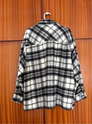 Chaqueta Zara cuadros oversize