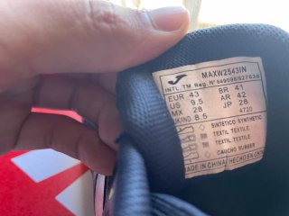 Zapatillas Fútbol Sala Joma Maxima Negras