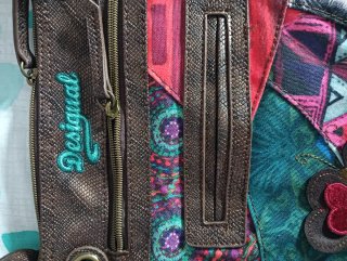 Bolso Desigual Multicolor Marrón