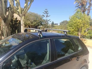 Baca Cruz para coche con llave