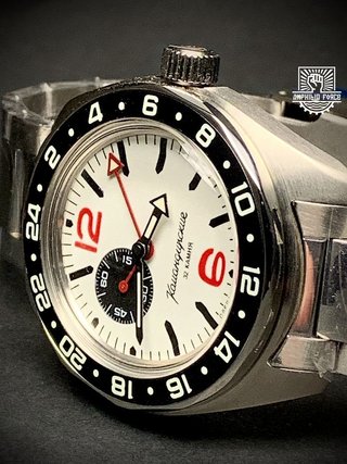 Vostok Komandirskie 03099A autom. GMT a estrenar
