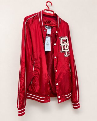 Cazadora Bomber Roja Bershka Talla M